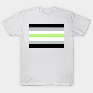 Agender Pride Flag T-Shirt